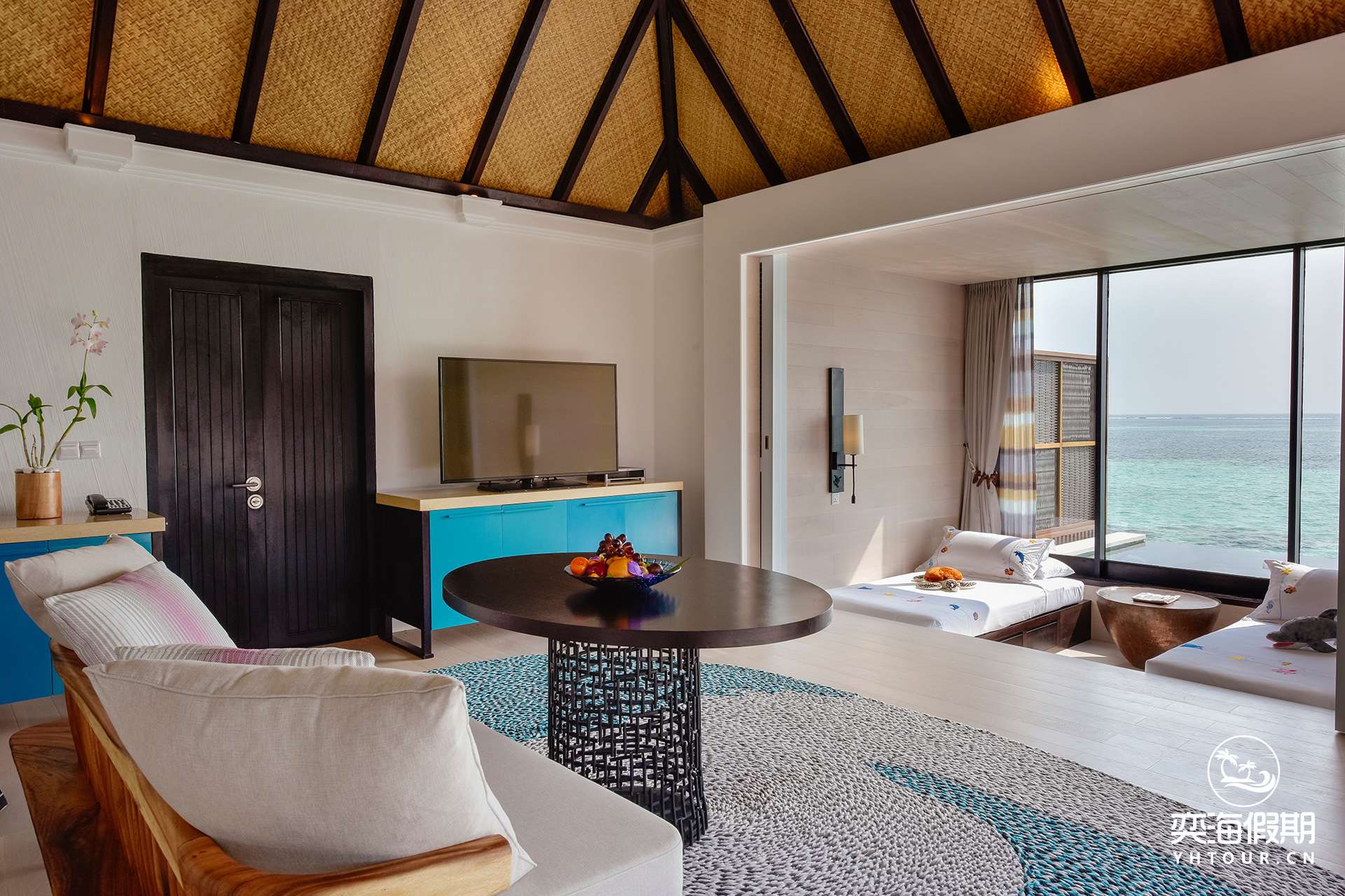 Family Water Villa  - Living Room.jpg