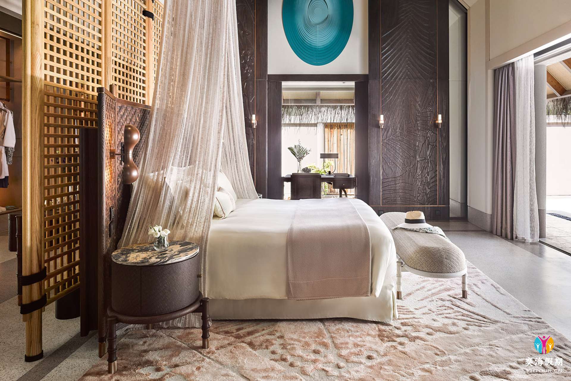 Two Bedroom Beach Villa with Pool Bedroom 1.jpg