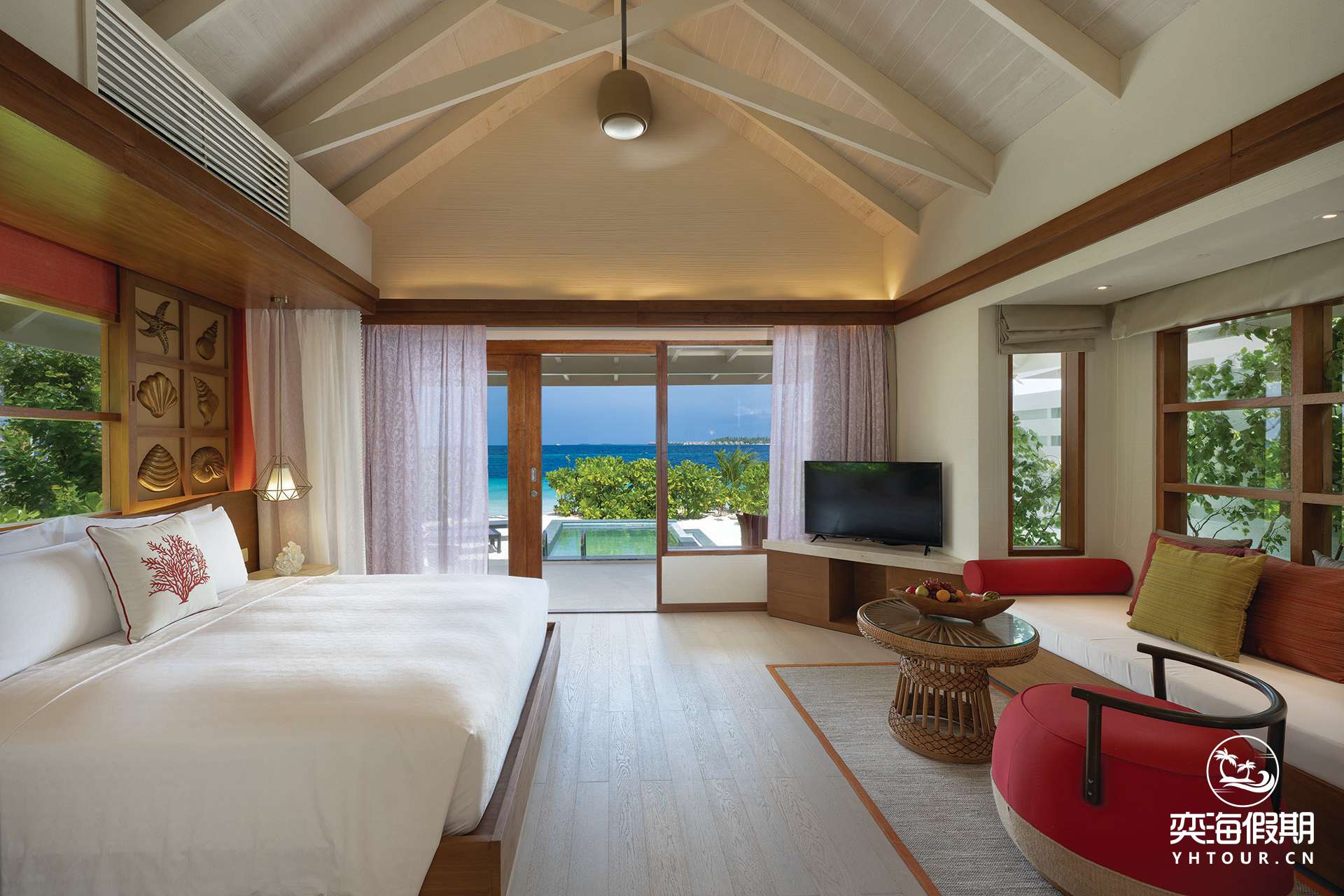 SunNest BEACH POOL VILLA - BEDROOM WITH VIEW.jpg