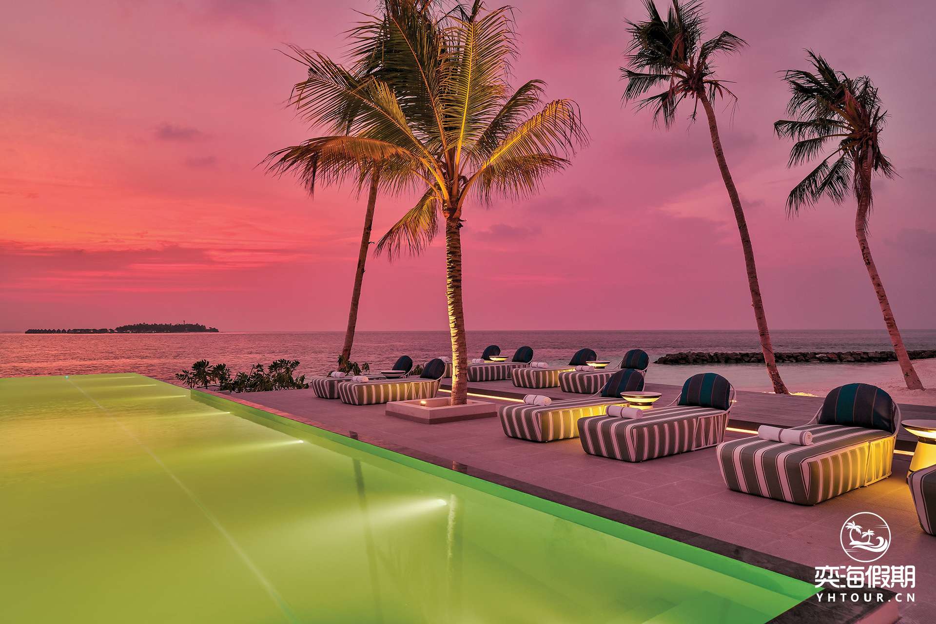 OBLU SELECT Lobigili - Swing Bar Pool Side at Sunset.jpg