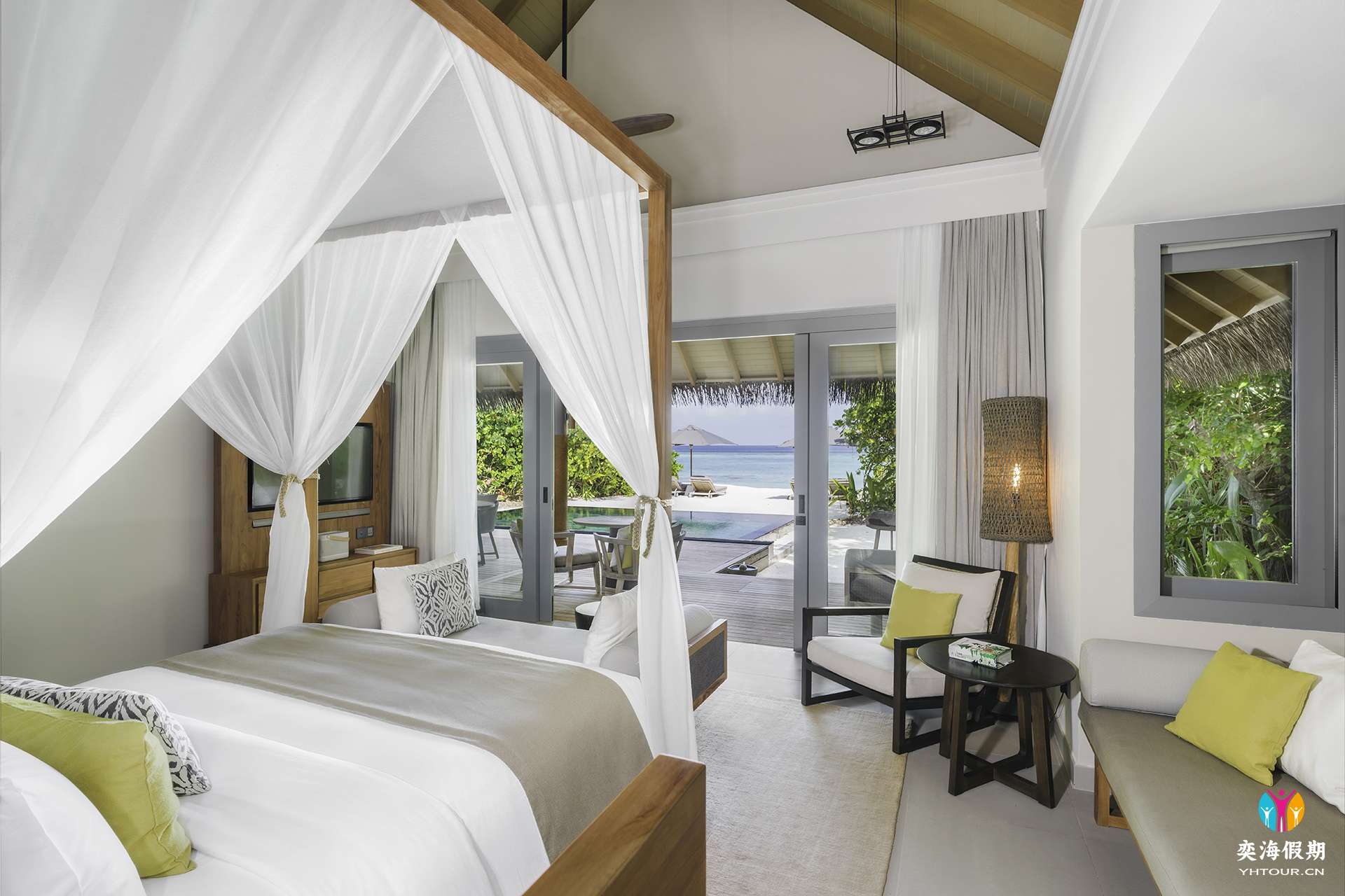 Two Bedroom Beach Pool Residence - Main Bedroom.jpg