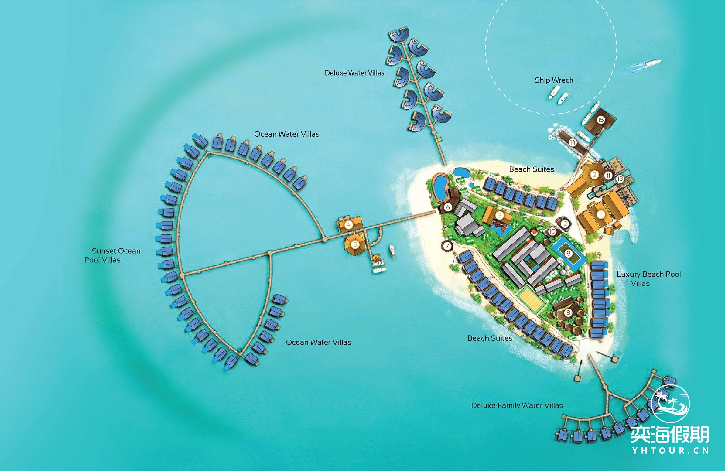酒店地图 CIRM Resort Map.jpg